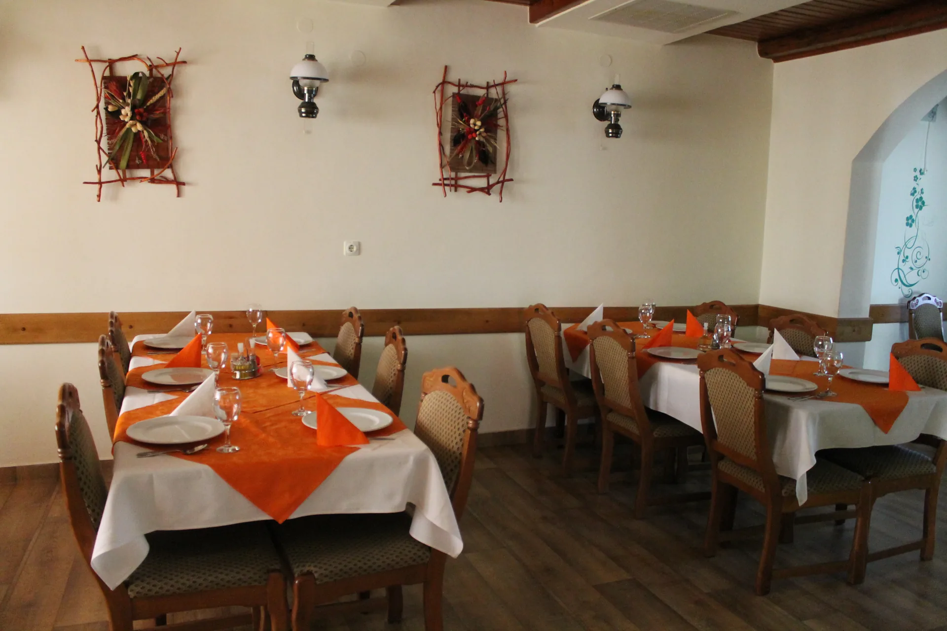 Sală a restaurantului Tip Top